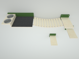 Cat Wall Shelf Step Bridge Feeder Bundle - Wally Starter Bundle - Scratchy Things Premium Pet Furniture