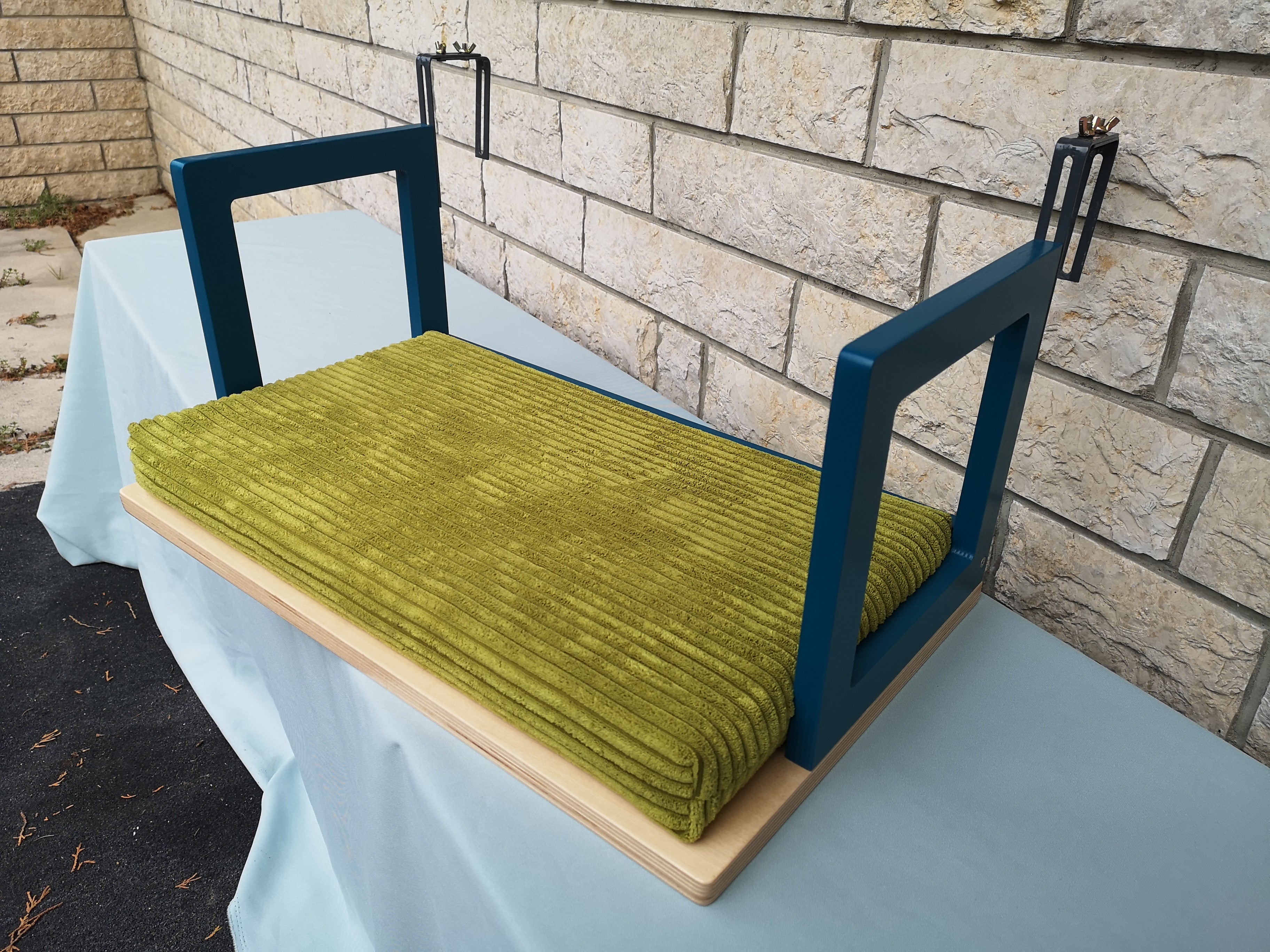 Cat Radiator Bed Hammock - Toasty BigCat Flat - Scratchy Things Premium Pet Furniture