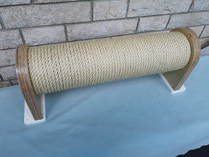 Cat Wall Scratching Pole Post Shelf - Wally Chonk Post - Huge cat scratching pole - Scratchy Things Premium Pet Furniture