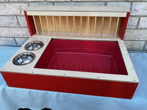 Rabbit Hay Feeder Litter box - Nibbler Combo Maxi 3in1 - Scratchy Things Premium Pet Furniture