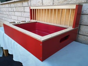 Rabbit Hay Feeder Litter box - Nibbler Combo Maxi 3in1 - Scratchy Things Premium Pet Furniture