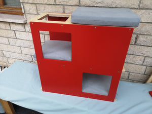 Big Cat Wall Shelf Bed - Wally BigCat Loft - Scratchy Things Premium Pet Furniture