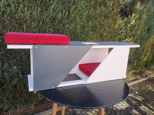 Cat Wall Shelf Bed - Sharp Tunnel - Scratchy Things Premium Pet Furniture