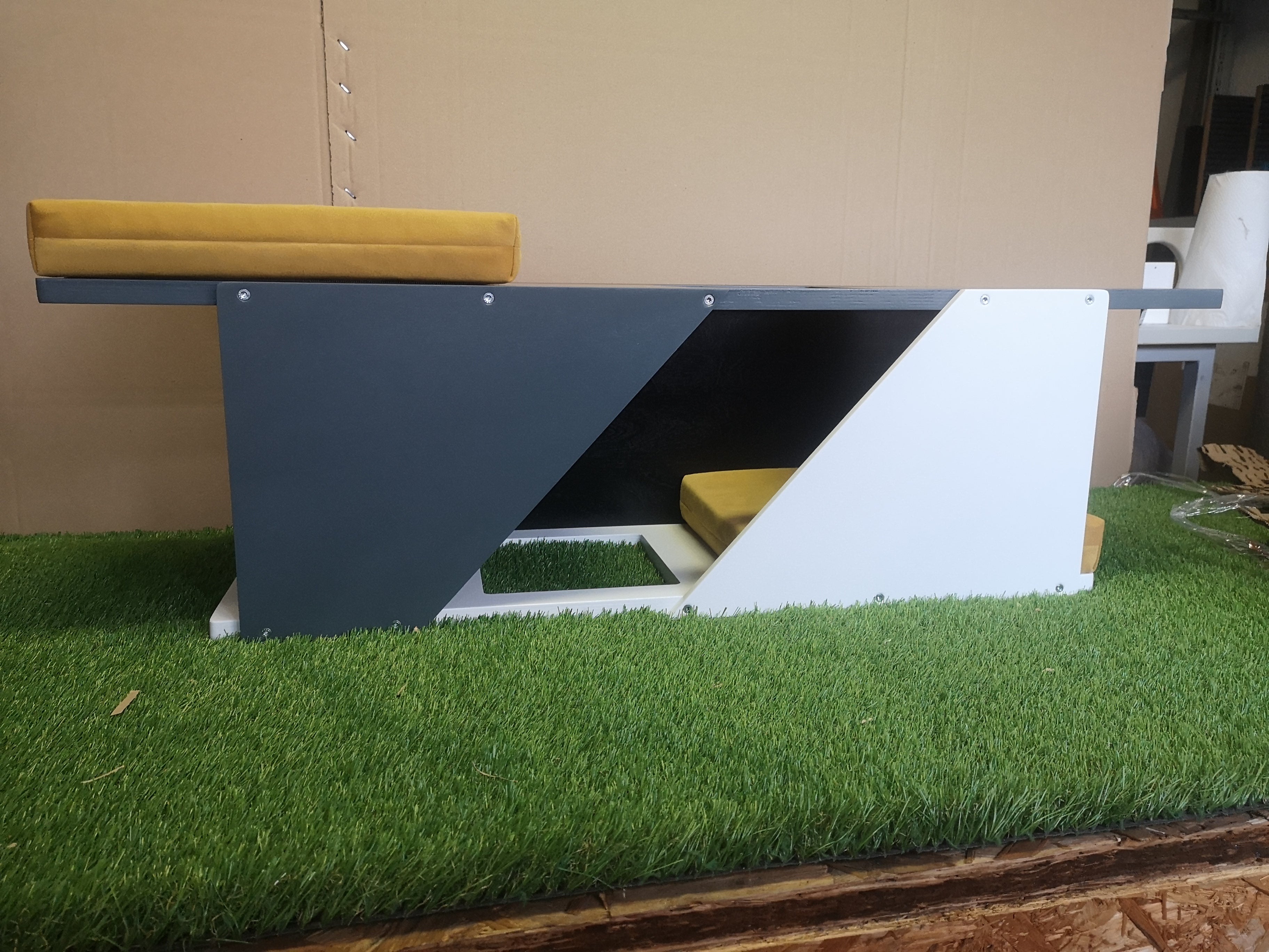 Cat Wall Shelf Bed - Sharp Tunnel - Scratchy Things Premium Pet Furniture