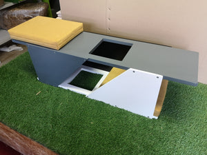 Cat Wall Shelf Bed - Sharp Tunnel - Scratchy Things Premium Pet Furniture