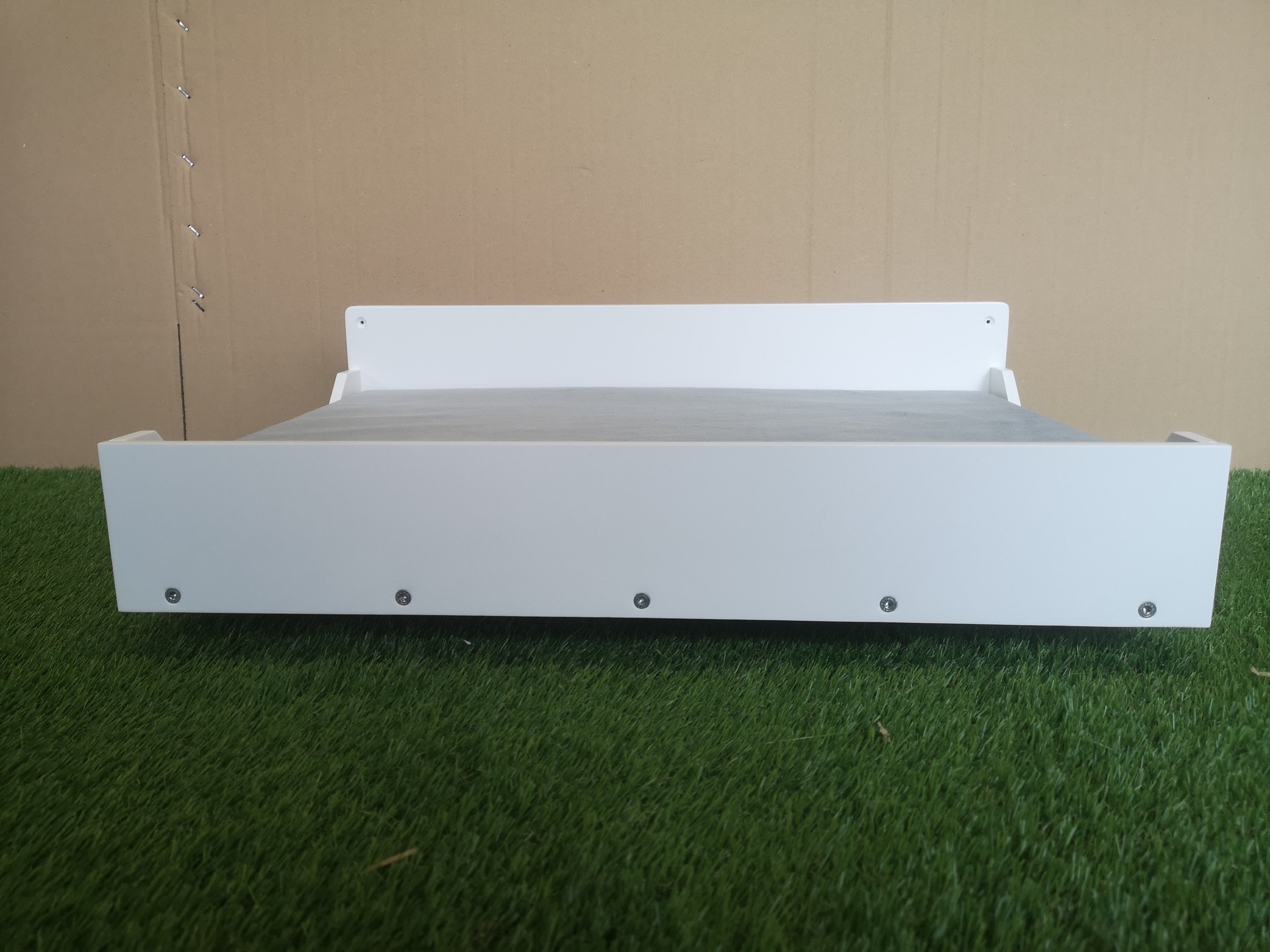 Big Cat Wall Shelf Bed - Wally Giant Flat Plus - Scratchy Things Premium Pet Furniture