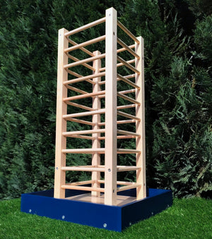 Rabbit Hay Rack Feeder Tower - Nibbler HayTower - Scratchy Things Premium Pet Furniture
