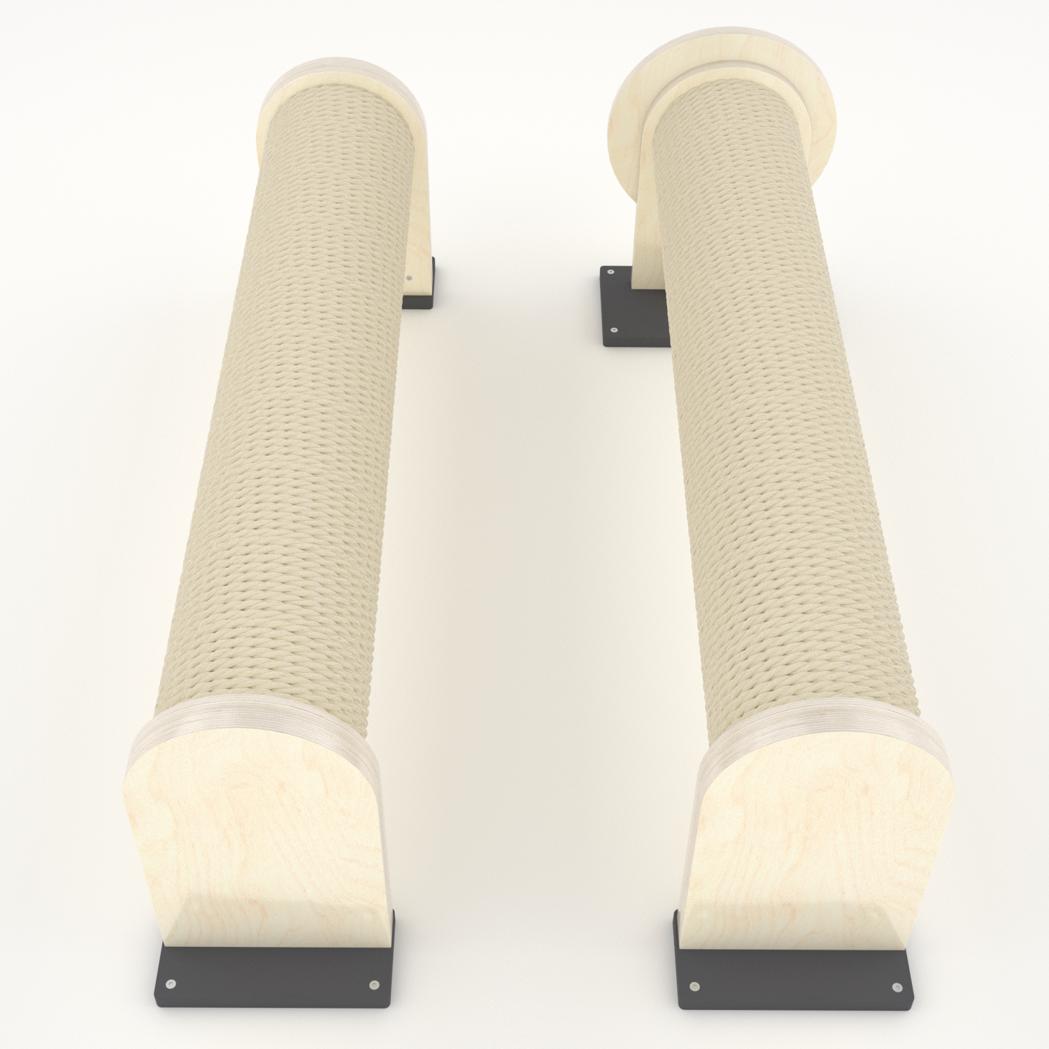 Cat Wall Scratching Pole Post Shelf - Mounty Chonk - Scratchy Things Premium Pet Furniture