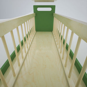 Rabbit Hay Rack Feeder Tower - Nibbler HayBuffet - Scratchy Things Premium Pet Furniture