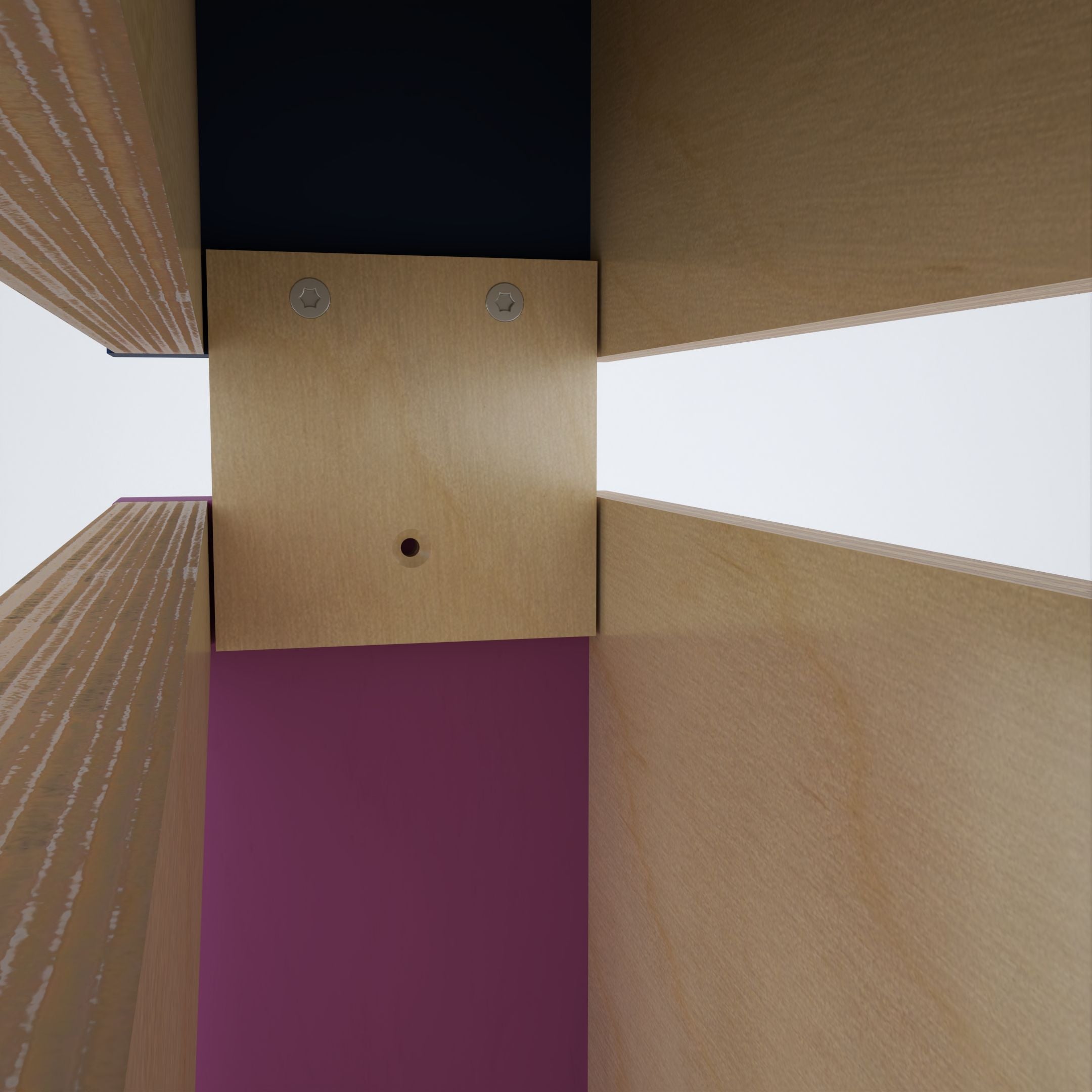 Rabbit Hay Rack Feeder Tower - Nibbler HaySilo - extension for Nibbler Combo hay rack - Scratchy Things Premium Pet Furniture