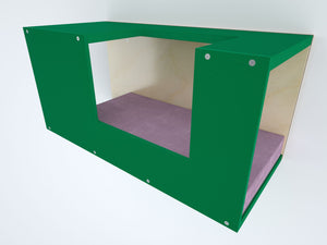 Cat Wall Shelf Bed - Wally Mezzanine Mini - Scratchy Things Premium Pet Furniture