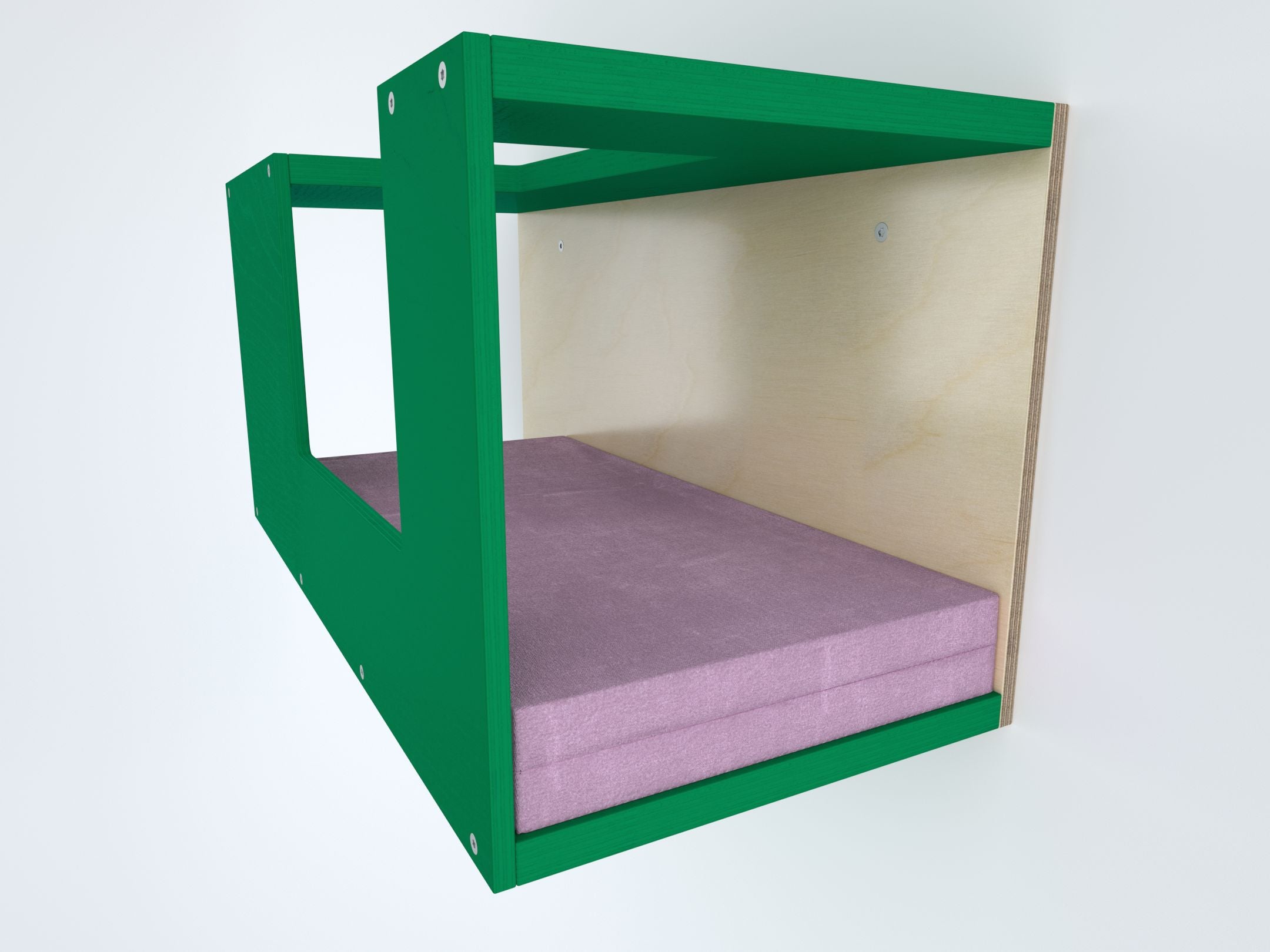 Cat Wall Shelf Bed - Wally Mezzanine Mini - Scratchy Things Premium Pet Furniture