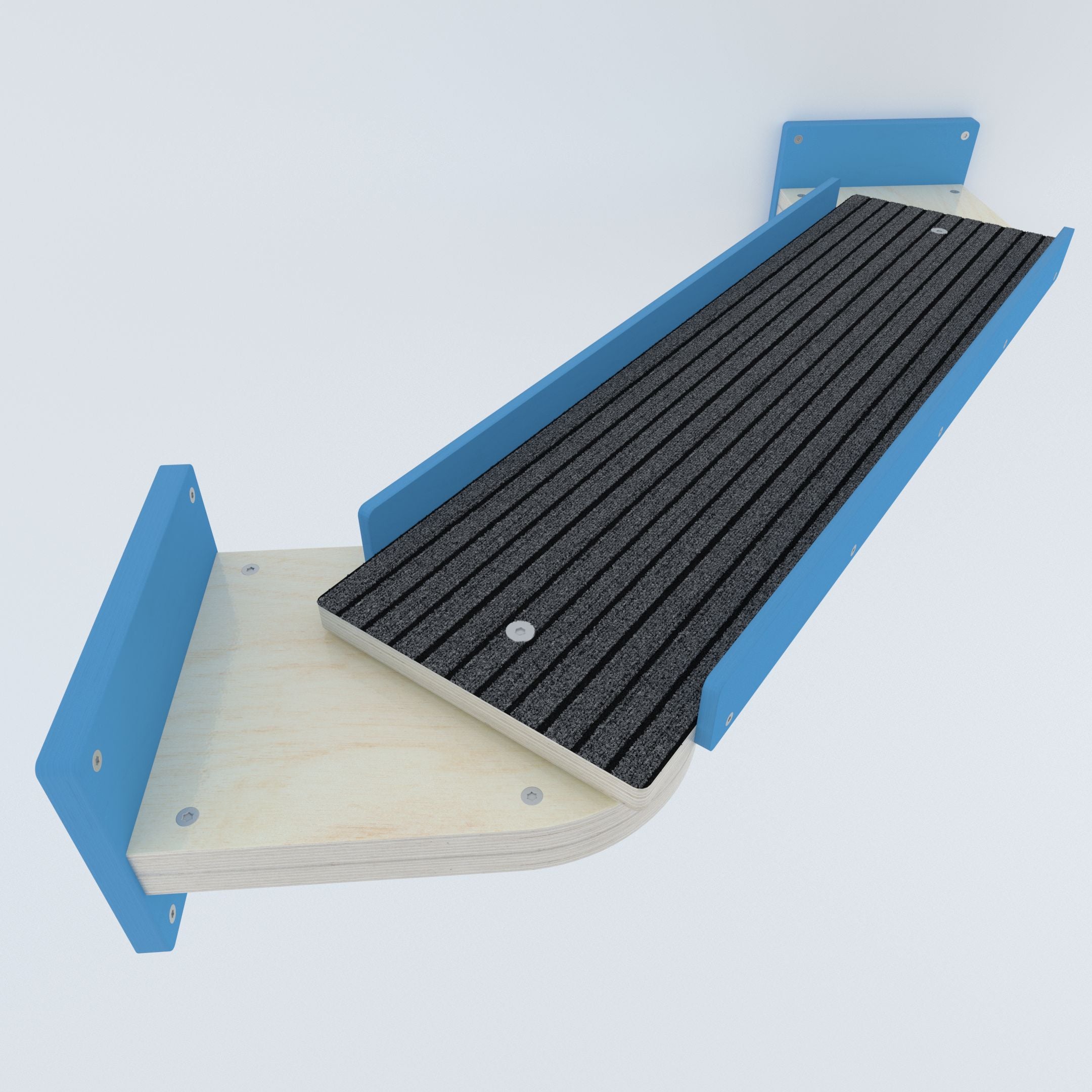 Cat Wall Bridge Ramp Shelf Step - Wally Plank - Scratchy Things Premium Pet Furniture