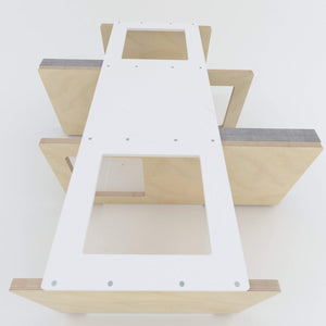 Big Cat Wall Shelf Bed Bundle - Wally BigCat Stacker Bundle - Scratchy Things Premium Pet Furniture