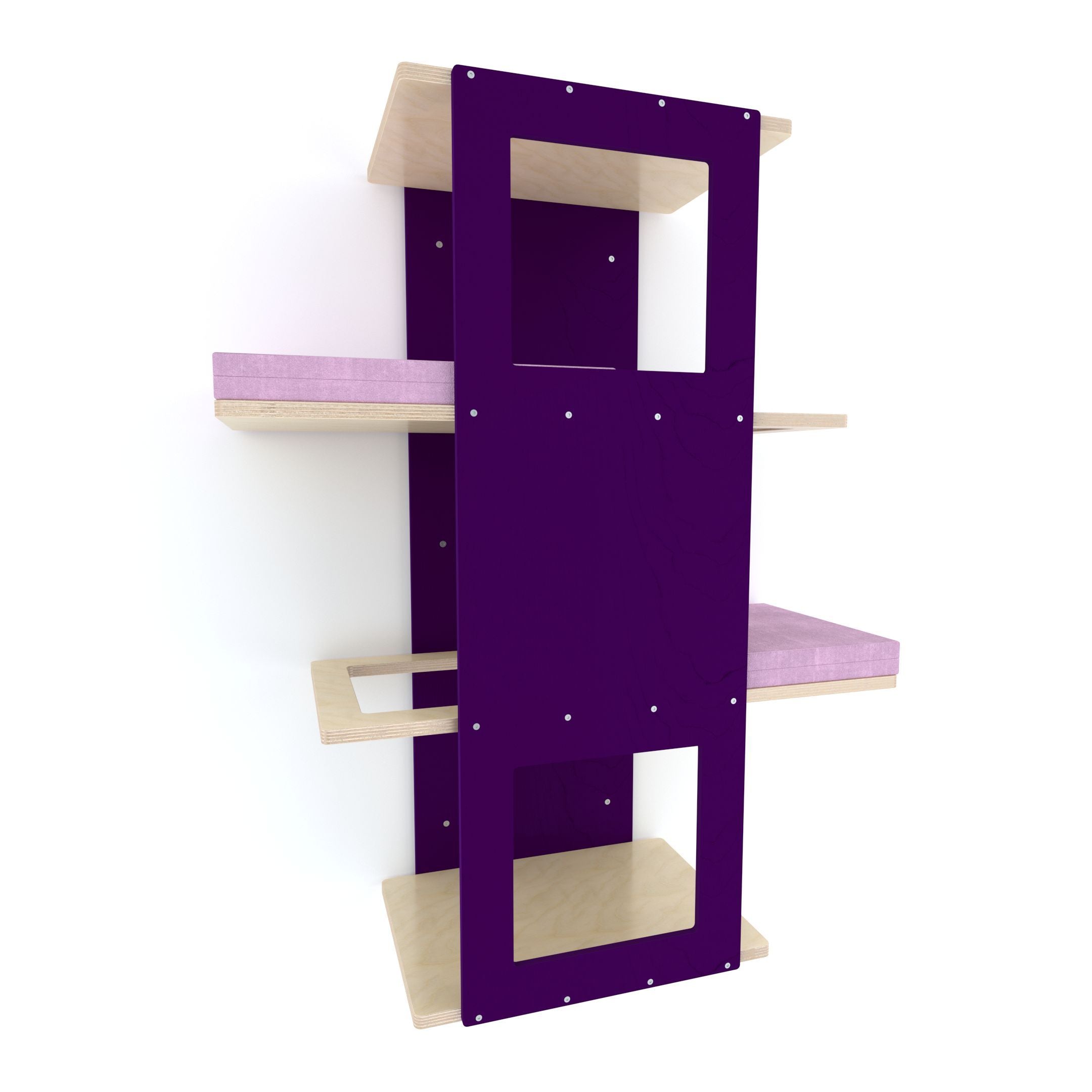 Big Cat Wall Shelf Bed Giant - Wally Giant Stacker - Scratchy Things Premium Pet Furniture