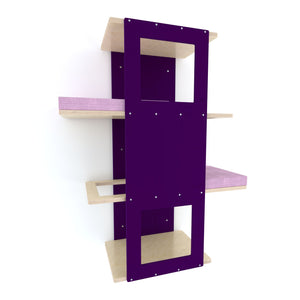 Big Cat Wall Shelf Bed Giant - Wally Giant Stacker - Scratchy Things Premium Pet Furniture