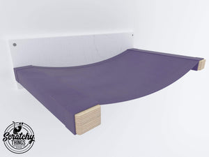 Big Cat Wall Shelf Bed Hammock - Wally BigCat Cot - Scratchy Things Premium Pet Furniture