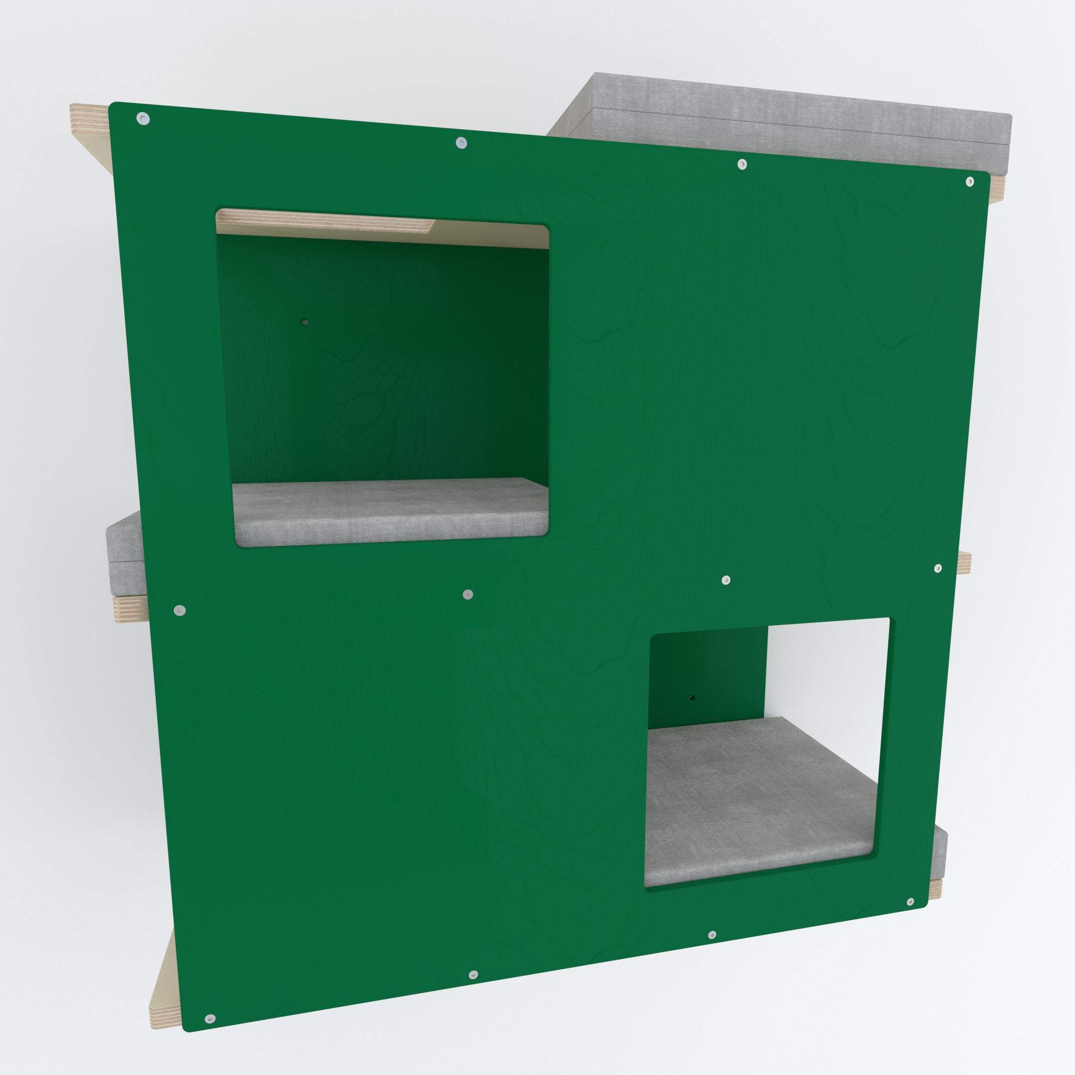 Big Cat Wall Shelf Bed - Wally BigCat Loft - Scratchy Things Premium Pet Furniture