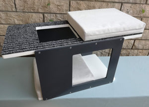 Big Cat Wall Shelf Bed - Wally Bigcat Tunnel Mini - Scratchy Things Premium Pet Furniture