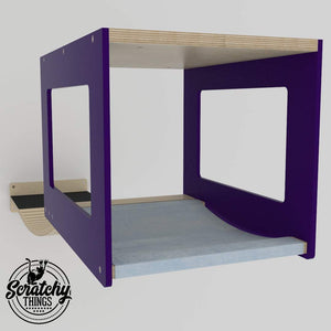 Cat Ceiling Shelf Bed Hammock - Wally Top Cot - Scratchy Things Premium Pet Furniture