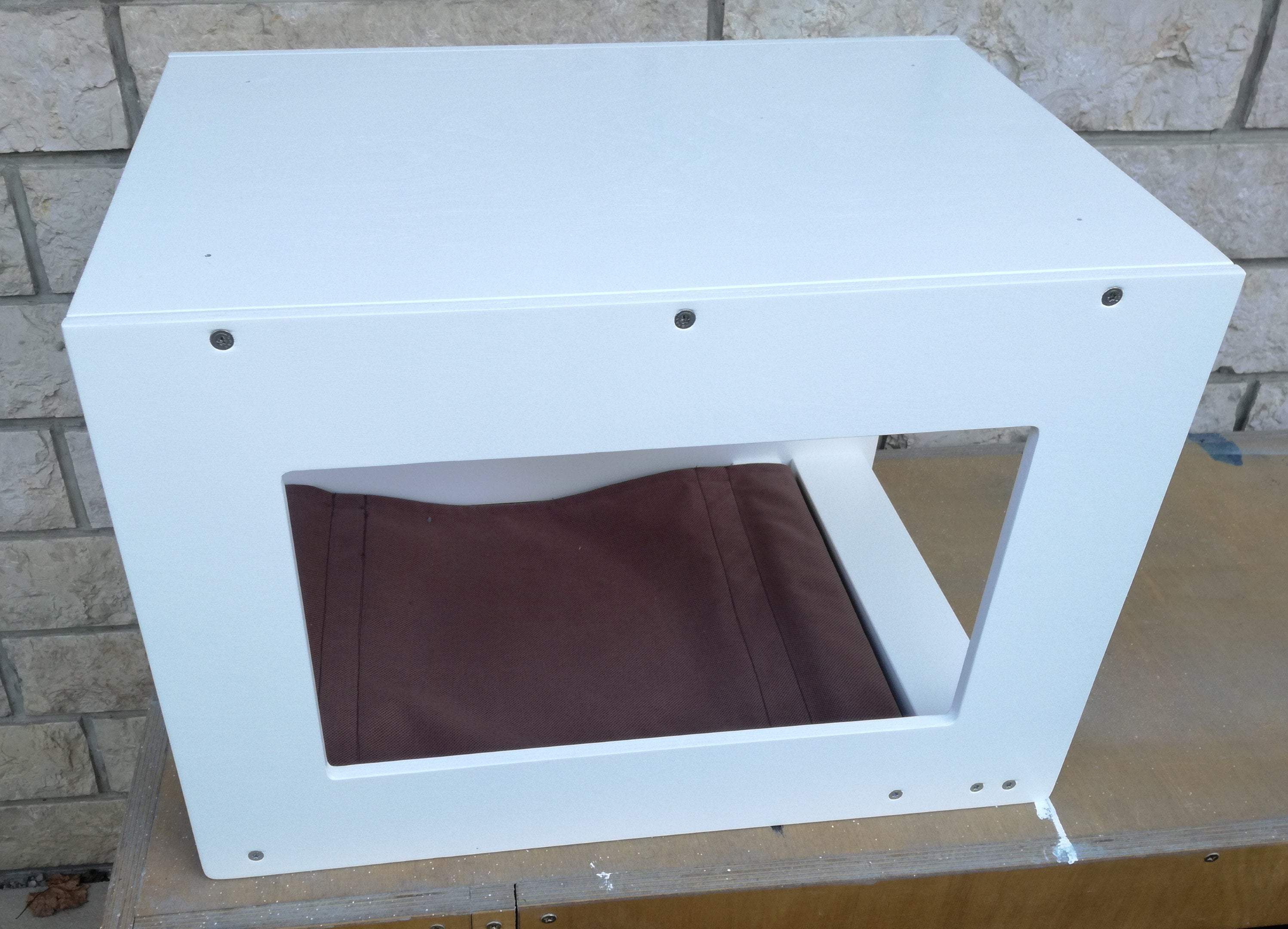 Cat Ceiling Shelf Bed Hammock - Wally Top Cot - Scratchy Things Premium Pet Furniture