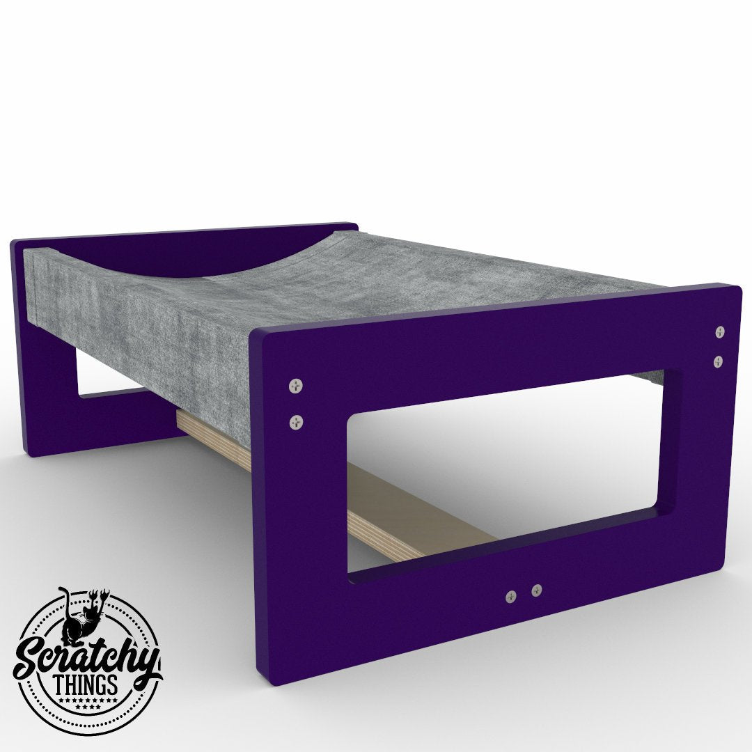 Cat Floor Hammock - Floory Lazy - Scratchy Things Premium Pet Furniture