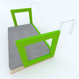 Cat Radiator Bed Hammock - Toasty BigCat Flat - Scratchy Things Premium Pet Furniture