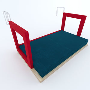 Cat Radiator Bed Hammock - Toasty BigCat Flat - Scratchy Things Premium Pet Furniture