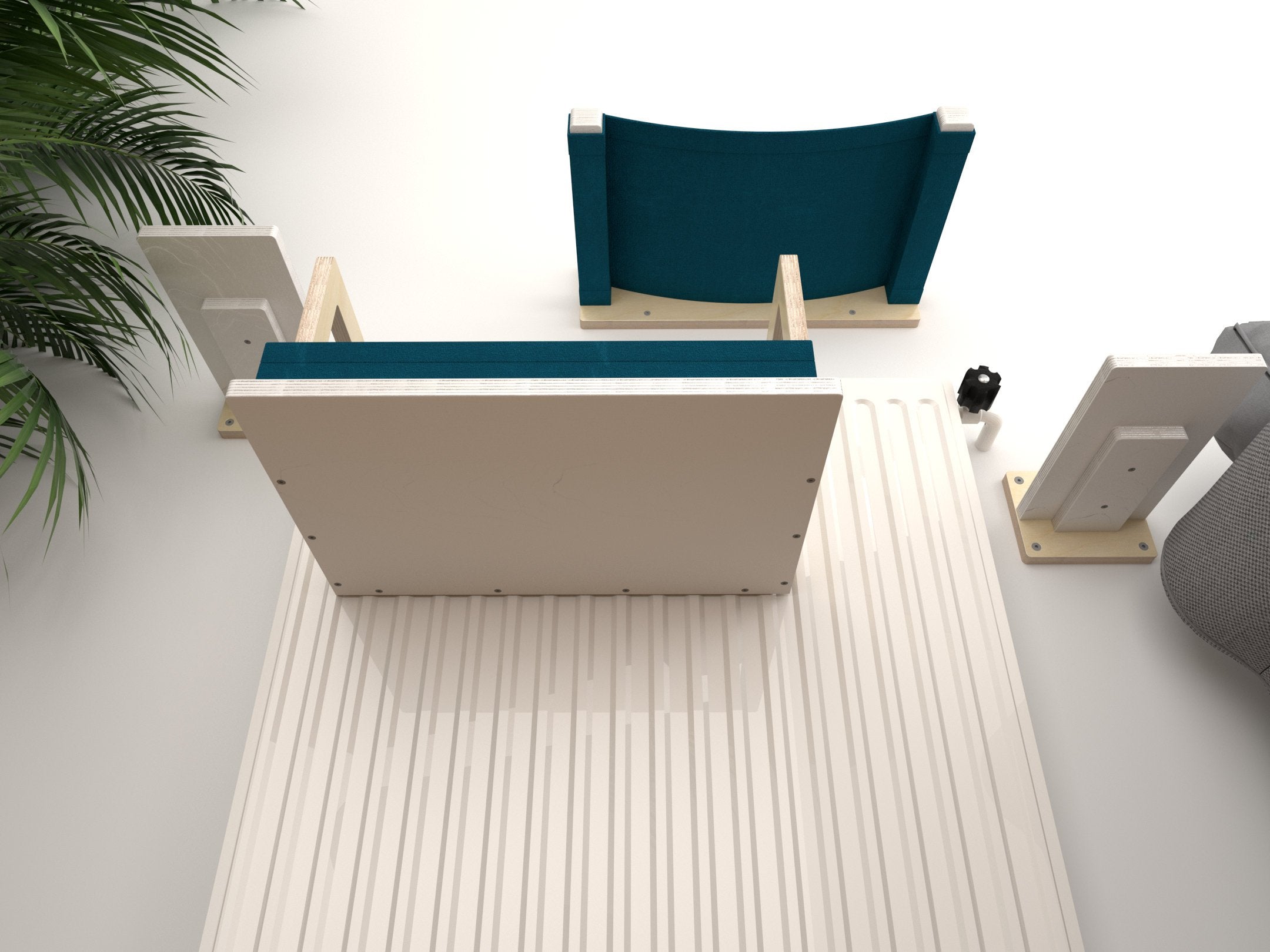 Cat Wall Shelf Bed Bundle - Double Heater Bundle - Scratchy Things Premium Pet Furniture