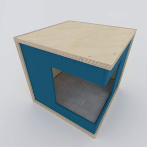 Cat Wall Shelf Bed Corner Box - Wally CornerBox - Scratchy Things Premium Pet Furniture