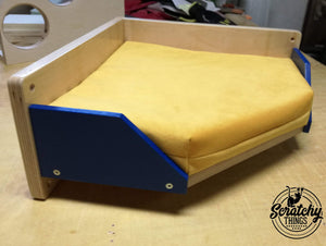 Cat Wall Shelf Bed Corner - Wally Corner Plus - Scratchy Things Premium Pet Furniture