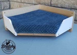 Cat Wall Shelf Bed Corner - Wally Corner Plus - Scratchy Things Premium Pet Furniture