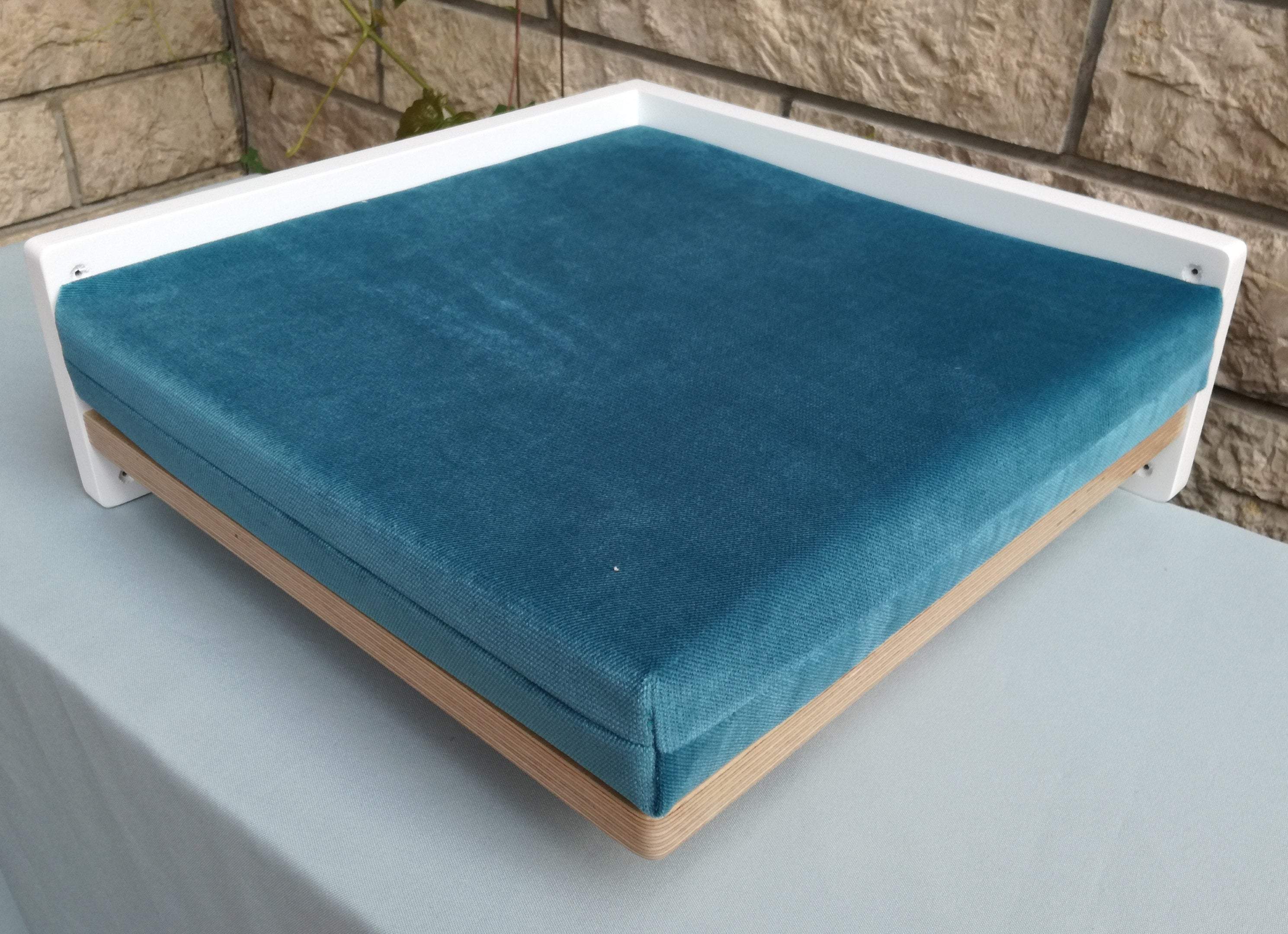 Cat Wall Shelf Bed Corner - Wally Corner - Scratchy Things Premium Pet Furniture