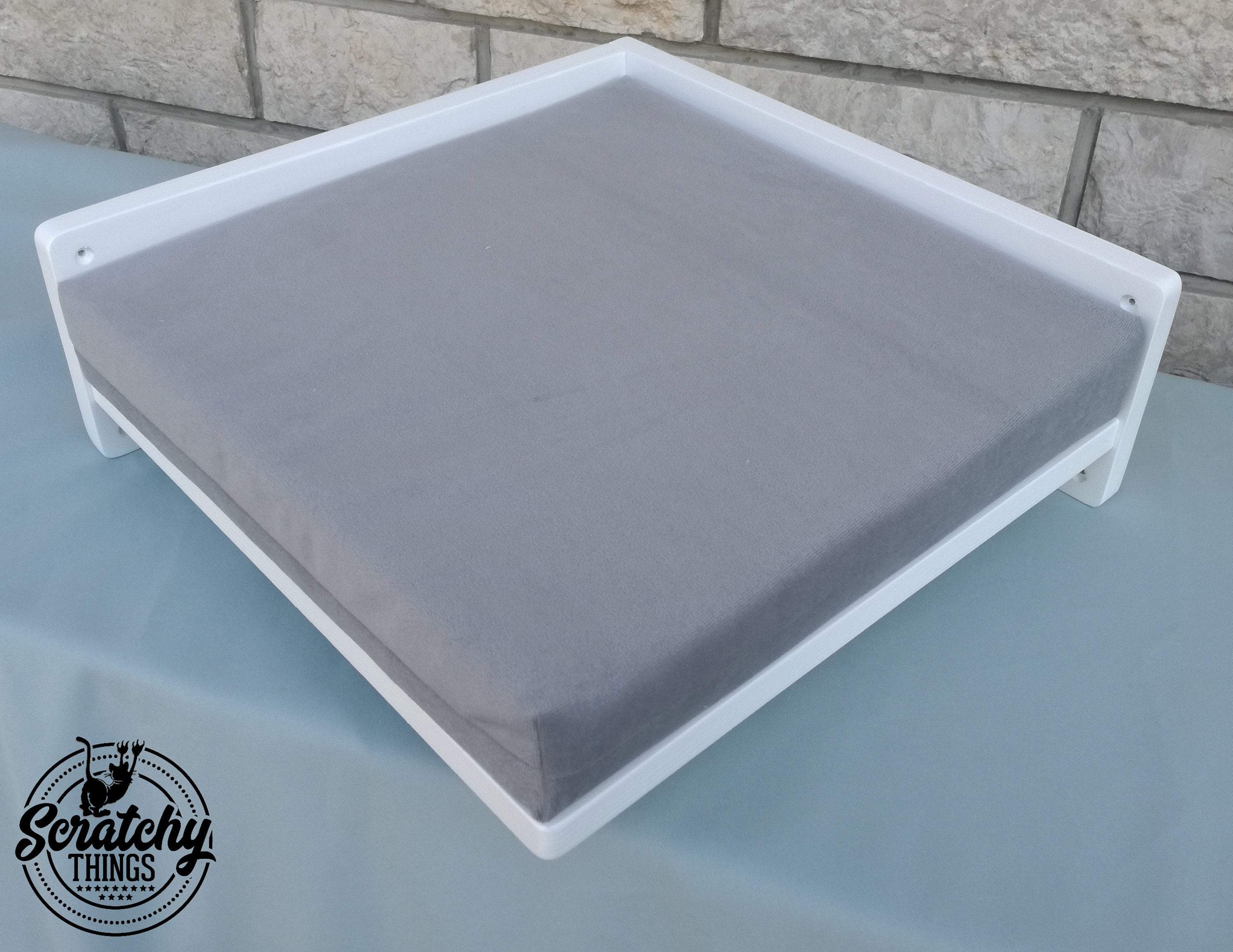 Cat Wall Shelf Bed Corner - Wally Corner - Scratchy Things Premium Pet Furniture