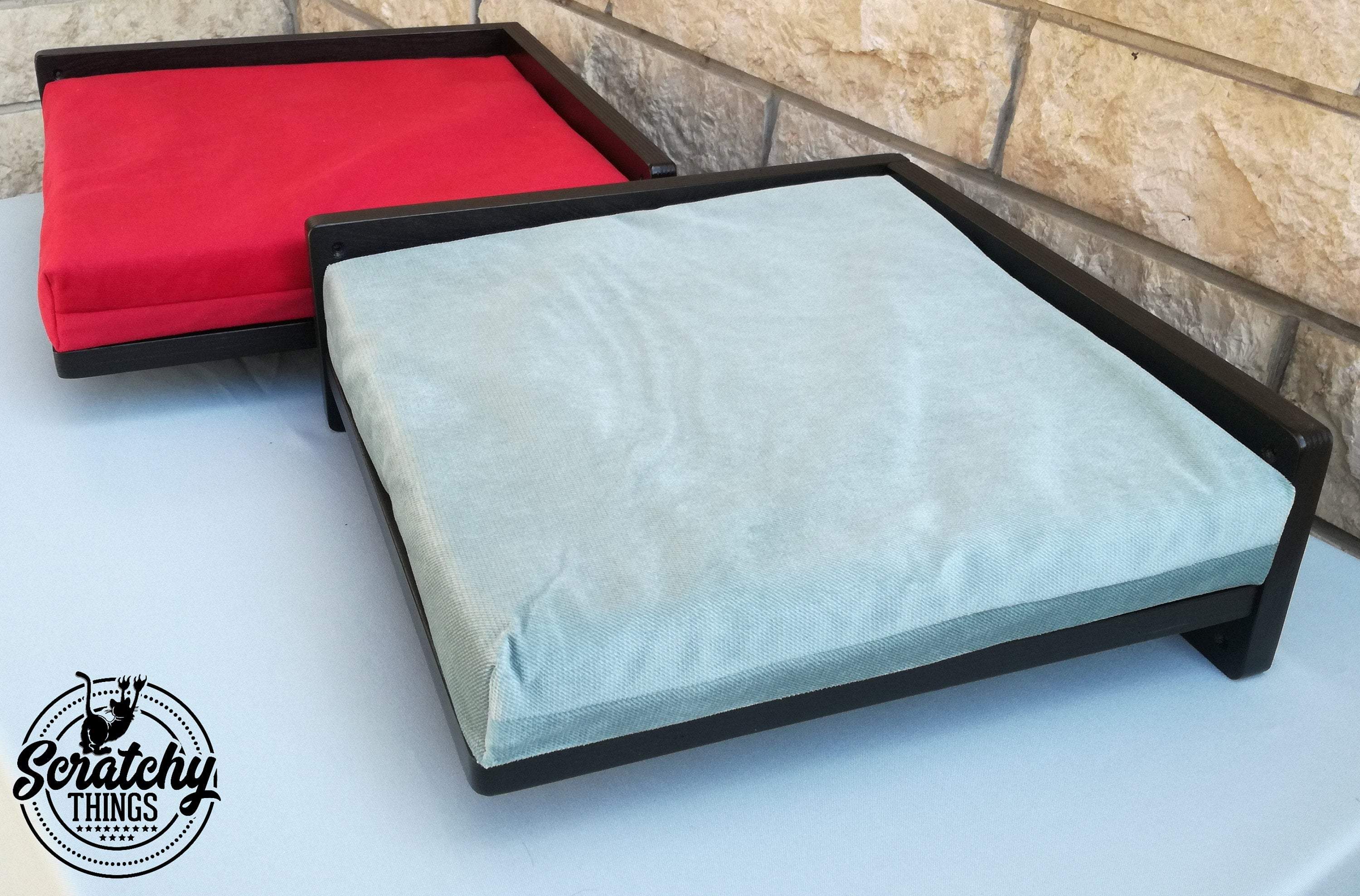 Cat Wall Shelf Bed Corner - Wally Corner - Scratchy Things Premium Pet Furniture