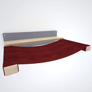 Cat Wall Shelf Bed Hammock - Wally ComboCot - Scratchy Things Premium Pet Furniture