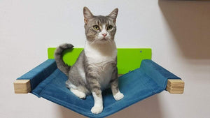 Cat Wall Shelf Bed Hammock - Wally Cot - Scratchy Things Premium Pet Furniture