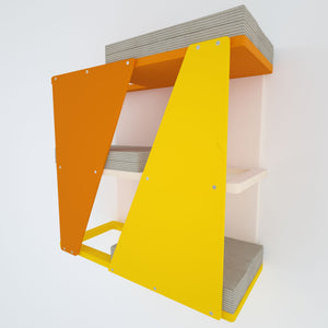 Cat Wall Shelf Bed - Sharp Loft - Scratchy Things Premium Pet Furniture