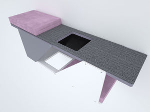 Cat Wall Shelf Bed - Sharp Tunnel - Scratchy Things Premium Pet Furniture