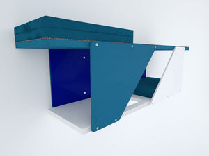 Cat Wall Shelf Bed - Sharp Tunnel - Scratchy Things Premium Pet Furniture