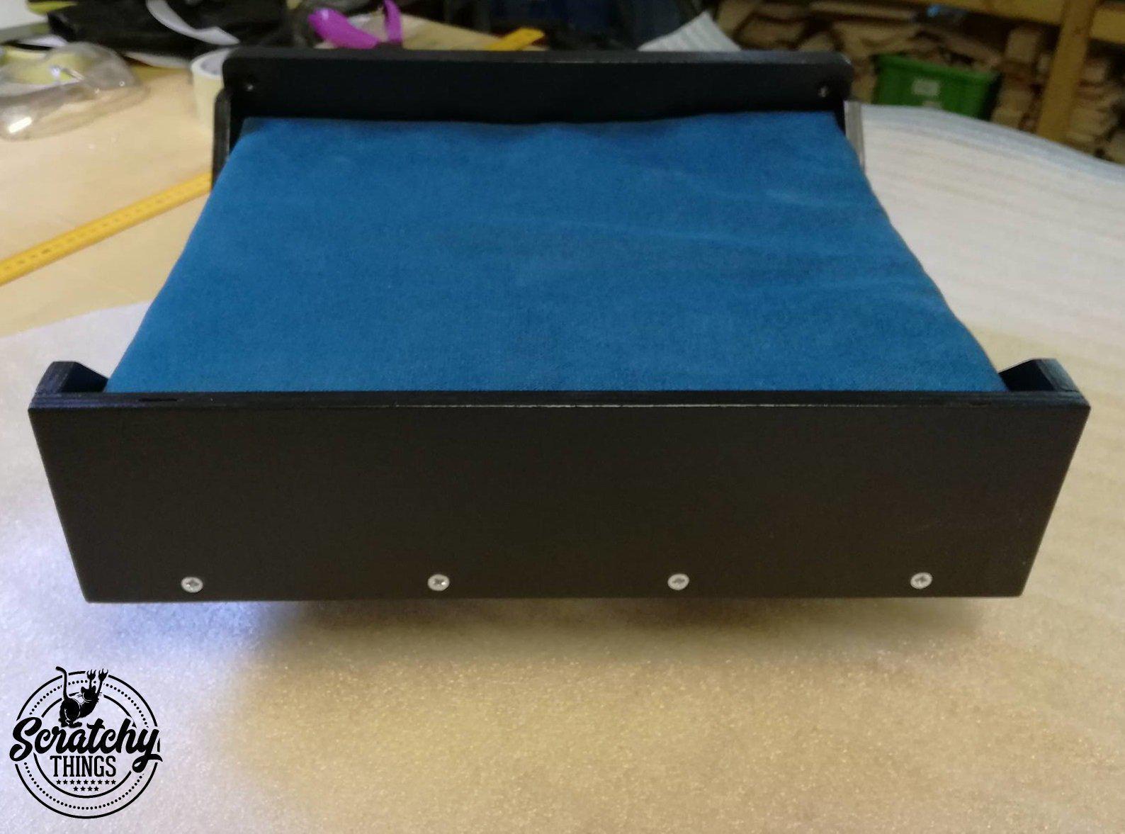 Cat Wall Shelf Bed - Wally Flat Plus - Scratchy Things Premium Pet Furniture