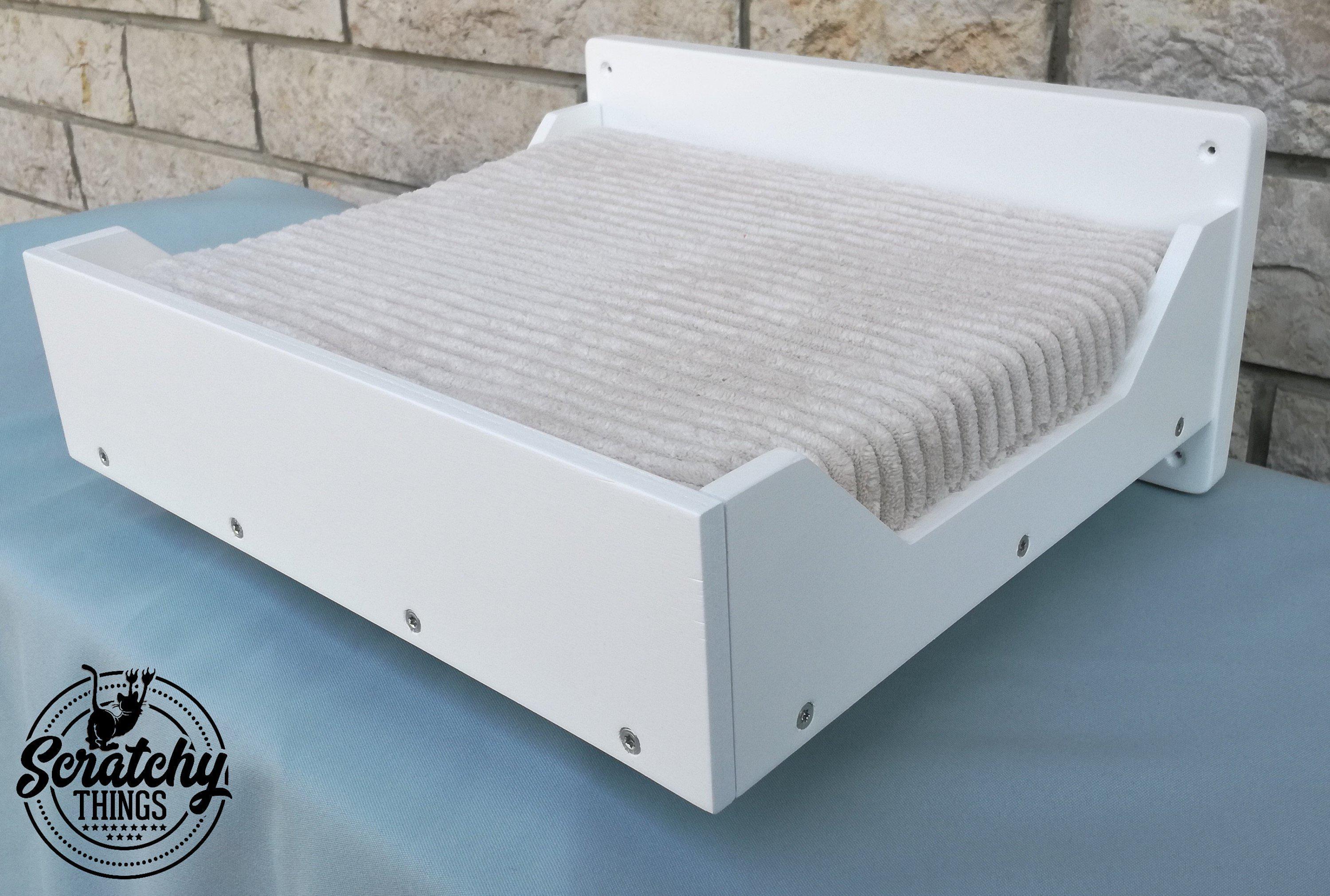 Cat Wall Shelf Bed - Wally Flat Plus - Scratchy Things Premium Pet Furniture