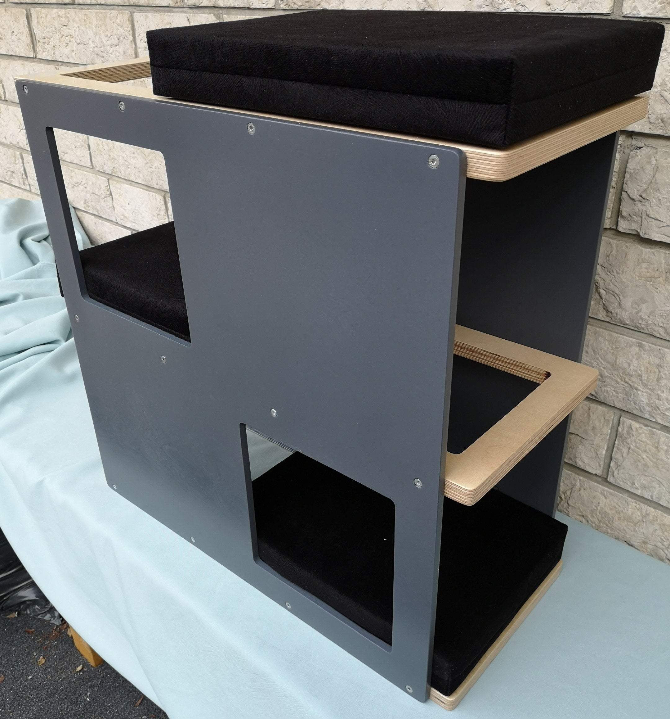 Cat Wall Shelf Bed - Wally Loft - Scratchy Things Premium Pet Furniture