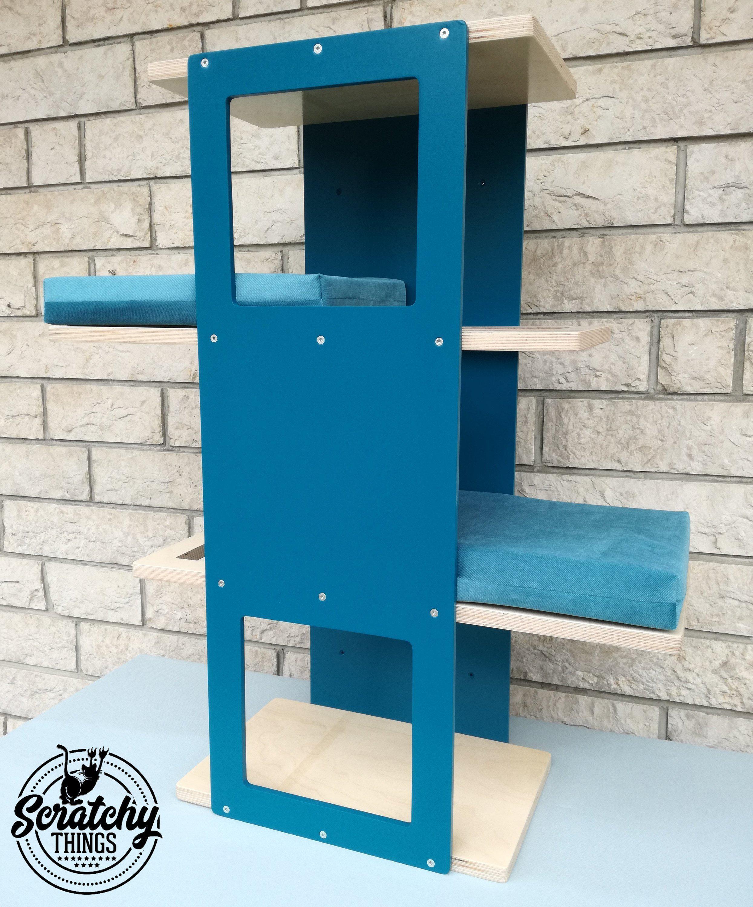 Cat Wall Shelf Bed - Wally Stacker - Scratchy Things Premium Pet Furniture