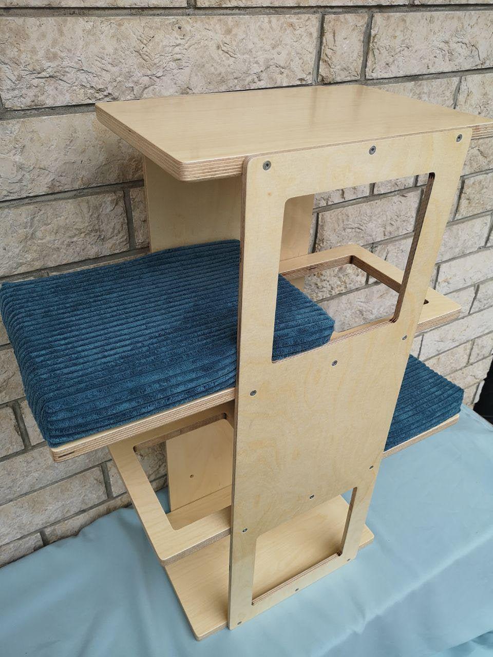 Cat Wall Shelf Bed - Wally Stacker - Scratchy Things Premium Pet Furniture