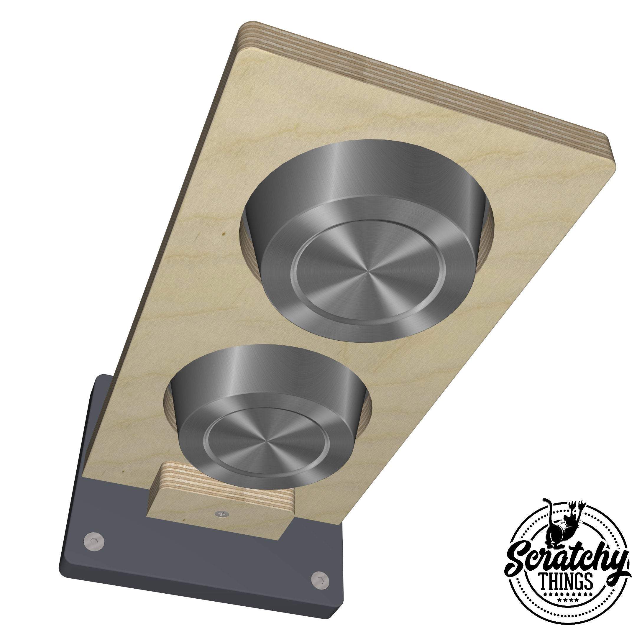 Cat Wall Shelf Feeder Step - Wally Step Feeder - Scratchy Things Premium Pet Furniture