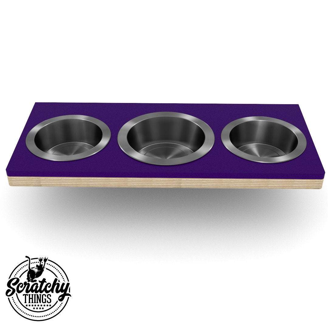 Cat Wall Shelf Feeder - Wally Feeder - Scratchy Things Premium Pet Furniture