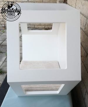 Cat Wall Shelf Hexagonal Bed - Wally Hex 30 - Scratchy Things Premium Pet Furniture