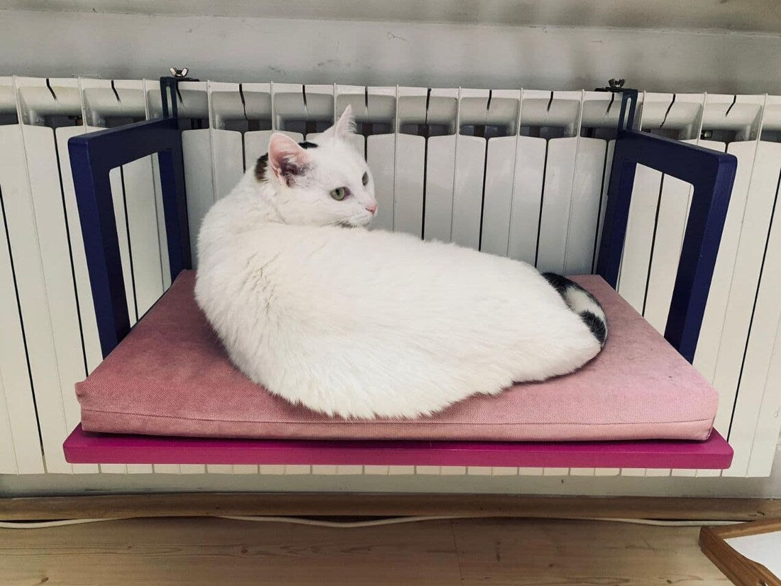 Cat Radiator Bed Hammock - Toasty BigCat Flat from Scratchy Things
