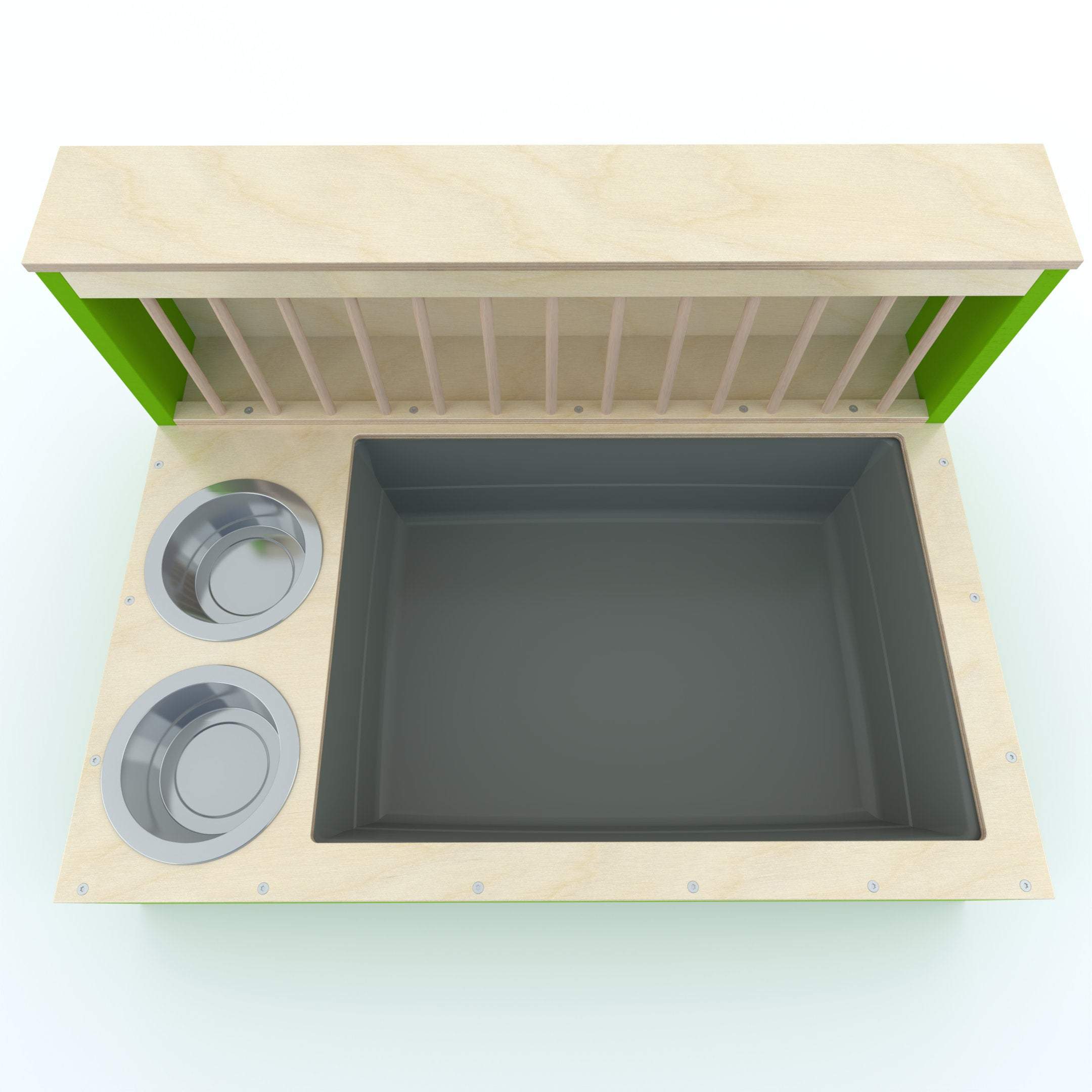 Rabbit Hay Feeder Litter box - Nibbler Combo Maxi 3in1 - Scratchy Things Premium Pet Furniture